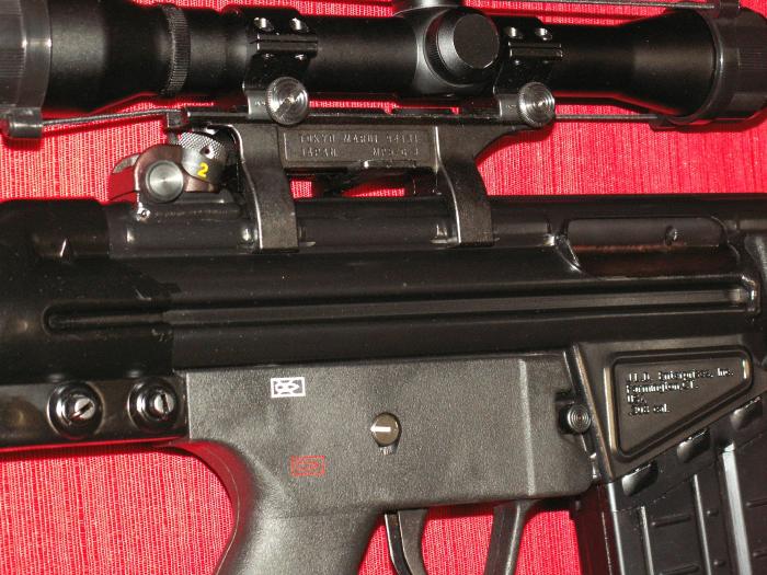 J.L.D. Enterprises Inc. Ptr91 308 Win Rifle & Scope Claw Mount & 6