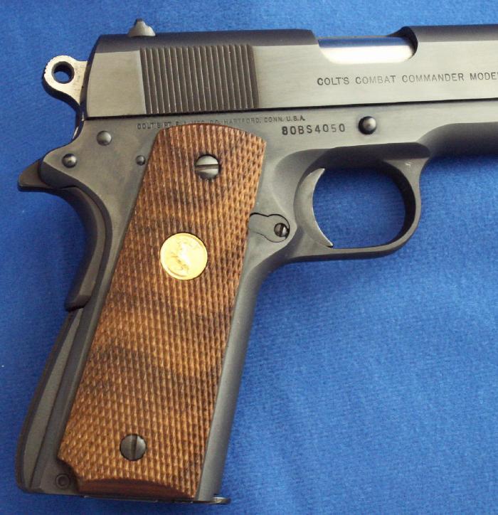 Colt Combat Commander Series 80 9mm Luger W/Extra Mag. For Sale at ...