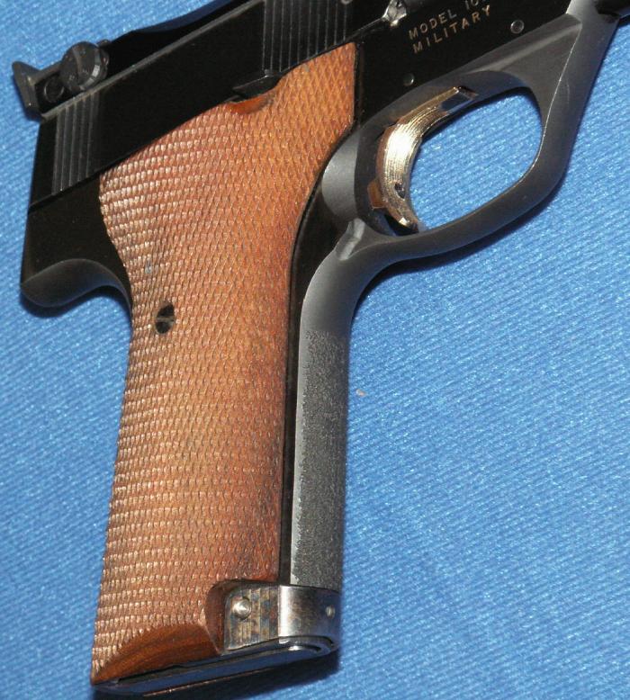 High standard victor model 107 military 22 lr pistol extra bbl for