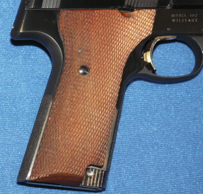 High standard victor model 107 military 22 lr pistol extra bbl for