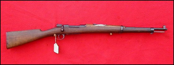 Spanish Mauser M93 Short rifle, .308 caliber