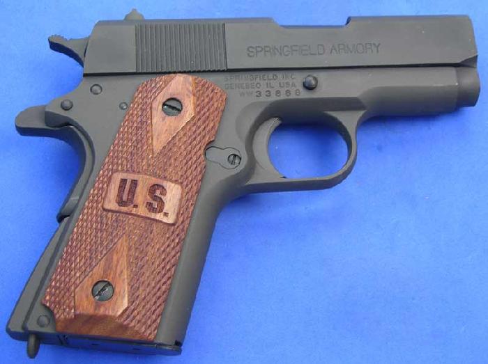 Springfield Armory Geneseo Il Model 1911 A1 Micro Compact 45 Acp Semi Auto Blue For Sale At 1537