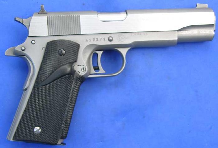 Amt Standard Government Model .45 Acp-stainless For Sale At Gunauction 