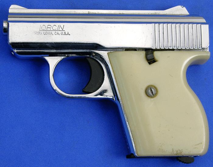 Lorcin Engineering Co., Inc. Model L25 .25 ACP Semi-Auto Pistol-Chrome ...