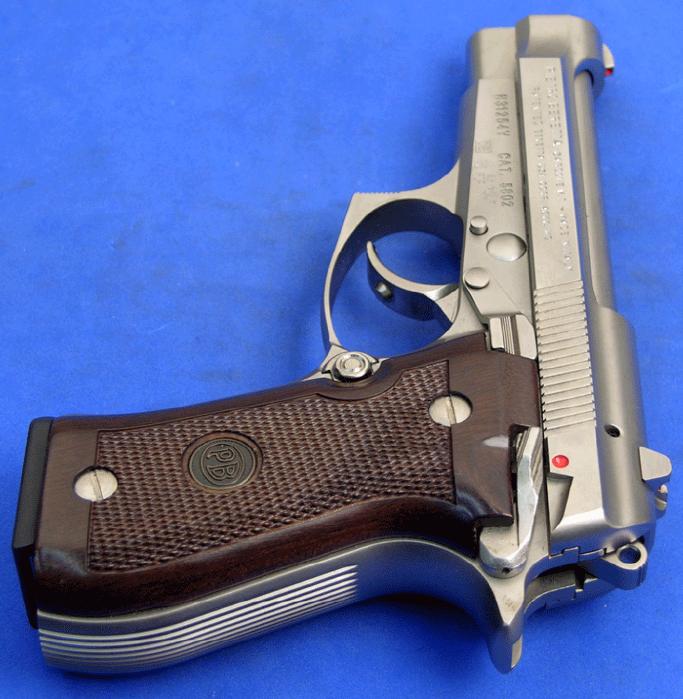 Beretta, Pietro Model 84fs Cheetah .380acp Semi Auto-Nickel For Sale at