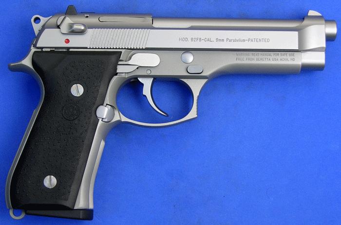 Beretta Model 92fs 9mm Semi-Auto Pistol-Stainless For Sale at ...