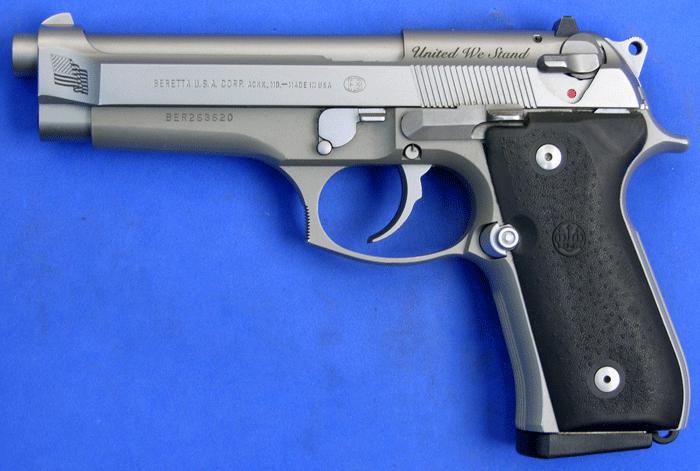 Beretta - 92fs United We Stand Limited Edition 9mm-stainless - Picture 2