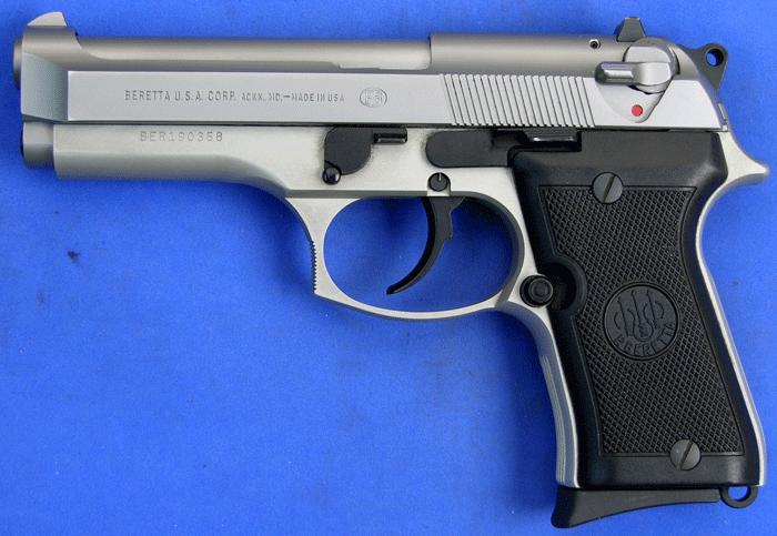 Beretta 92fs Compact M 9mm Semi-Auto Pistol-Stainless For Sale at ...