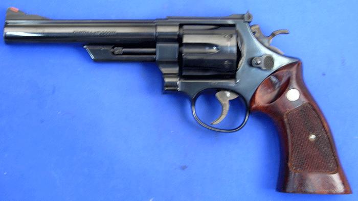 Smith & Wesson Model 57 .41 Mag. Revolver-Blue-6