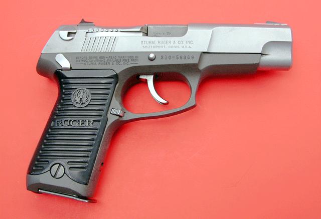 Ruger Kp89 Dao 9mm Semi Auto Pistol-stainless For Sale At Gunauction 