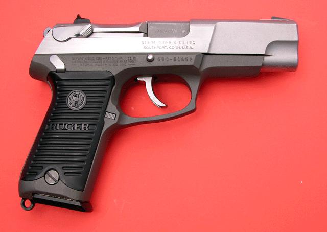 Ruger Kp90dc .45acp Semi Auto Pistol-Stainless/Decock For Sale at ...