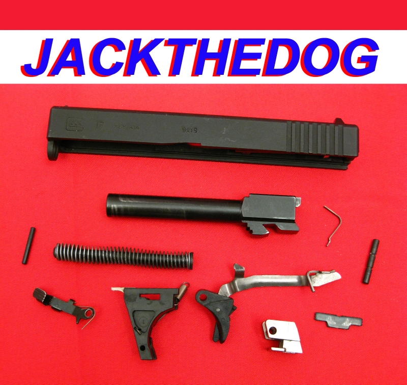 of glock parts 9mm G17 Model 9mm  Parts 17 Glock Complete Kit Upper