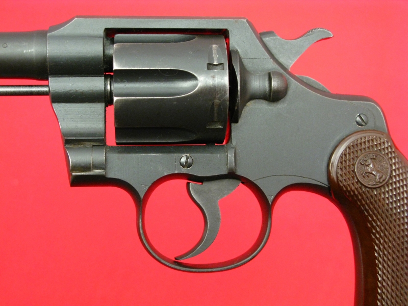 Rare WWII U.S. Colt Commando 2″ .38 Special SA/DA Revolver, MFD 1945 C&R