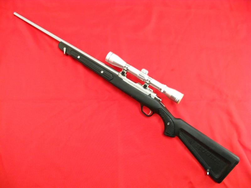 Ruger All-Weather 77/22 .22lr...Stainless & Synthetic W/ 4x Scope...No ...