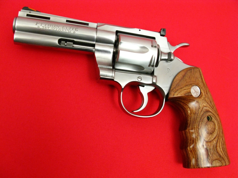 Colt Python Elite Stainless .357 Magnum, 4-Inch...Colt Custom Shop...As ...