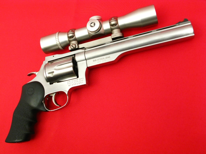 Dan Wesson Arms Model 7445 .445 Super Mag...Stainless W/ B&L Scope...No ...