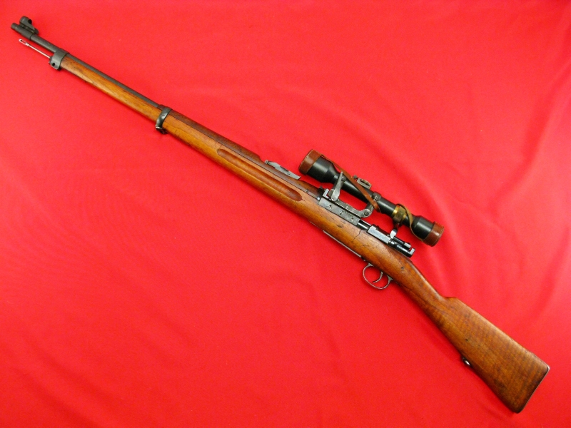 Swedish Mauser M/41b Sniper Oberndorf Mauser Mfd 1900 W/ Ajack Scope ...