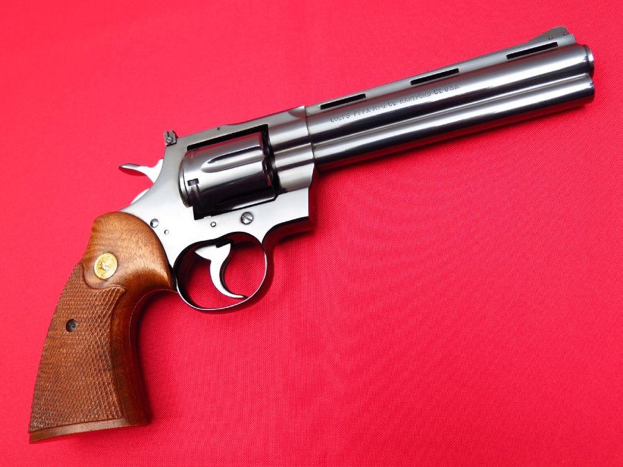 Colt Python .357 Magnum Royal Blue, Original Finish...Mfd 1961, C&R Ok ...