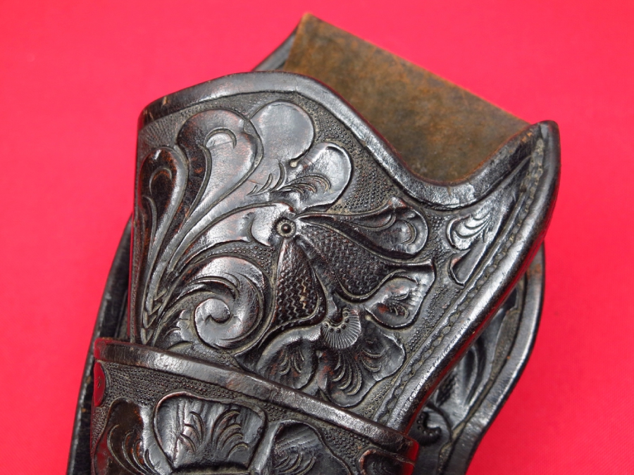 Vintage S.D. Myres Holster For Colt Single Action Army 51/2", Lh Texas