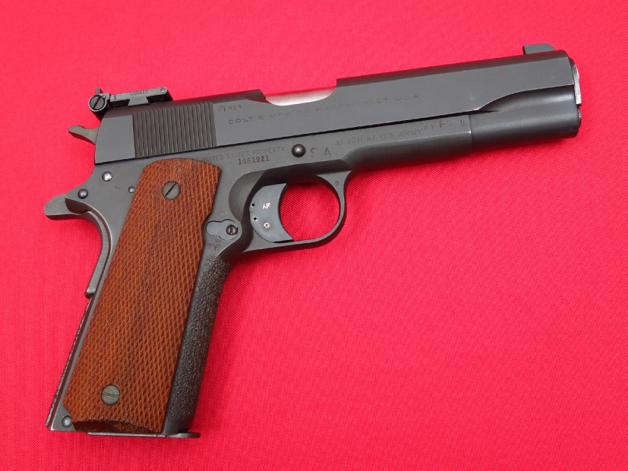 Colt 1911a1 U.S. Air Force Afpg Marksmanship .45 Match Pistol ...