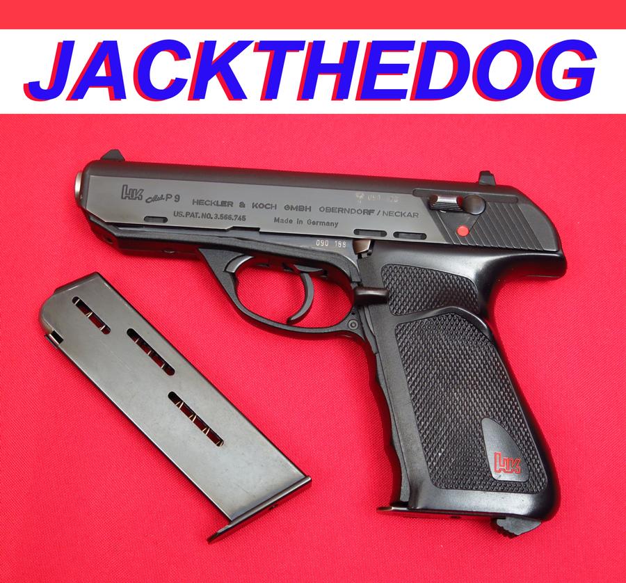 Heckler & Koch Hk P9 9mm (Not Marked P9s)...Scarce Single Action...Mfd ...