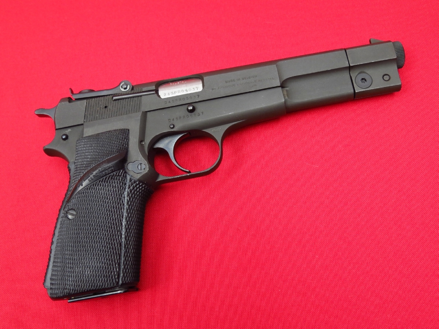 Fn Browning Hi-Power 9mm Gp Competition...6-Inch Bbl, Adj Sights...No ...