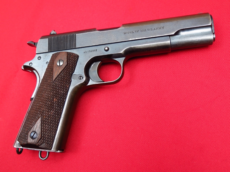 Colt Model 1911 U.S. Army .45 Auto...Mfd 1917...All Original/Nice Gun ...