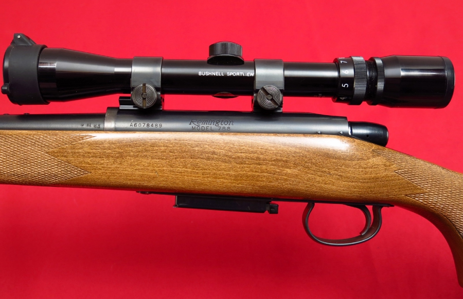 Remington Model 788 .22-250 Custom Checkered Stock, 3x9 Scope...No ...