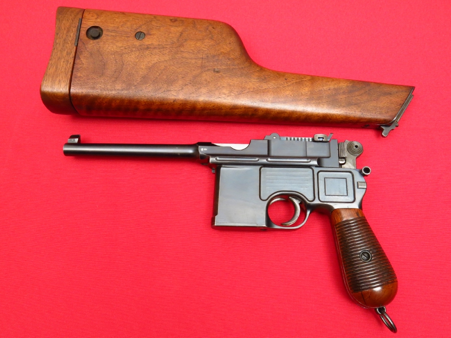 Mauser C96 Broomhandle Conehammermatching Stockmfd 1897 No Ffl For Sale At Gunauction 8749