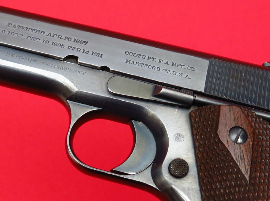 Colt 1911 First Year Mfd 1912 Excellent Original Condition...C&R...No ...