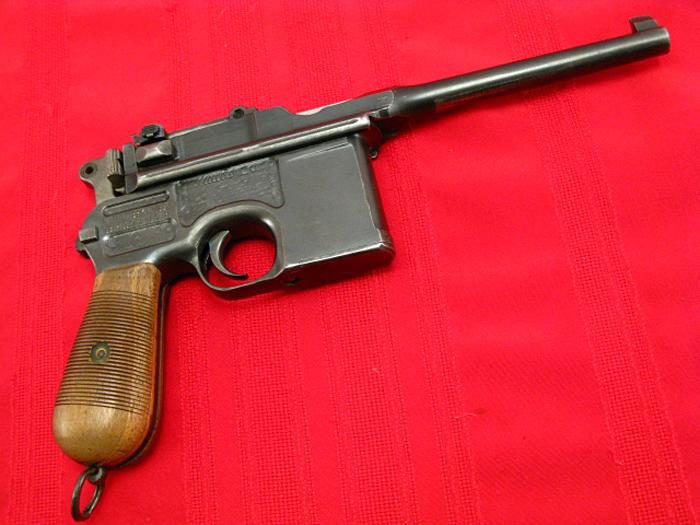 Mauser - C96 Broomhandle 9mm Wwi German Military...W/ Matching Serial ...