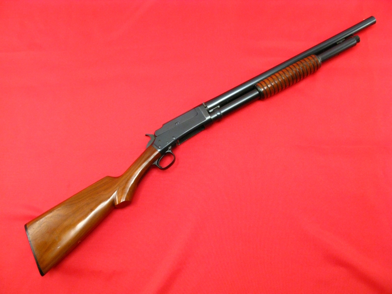 Marlin - Model No. 42 12-Ga Riot Gun...Mfd 1920`S...Super Nice Shape ...