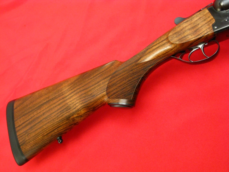 B. Searcy & Co Double Rifle .470 Nitro Express...Excellent In Case...No ...