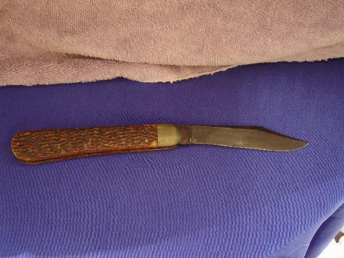 Push Button Knife Co. Pocket Knife Walden Ny For Sale at