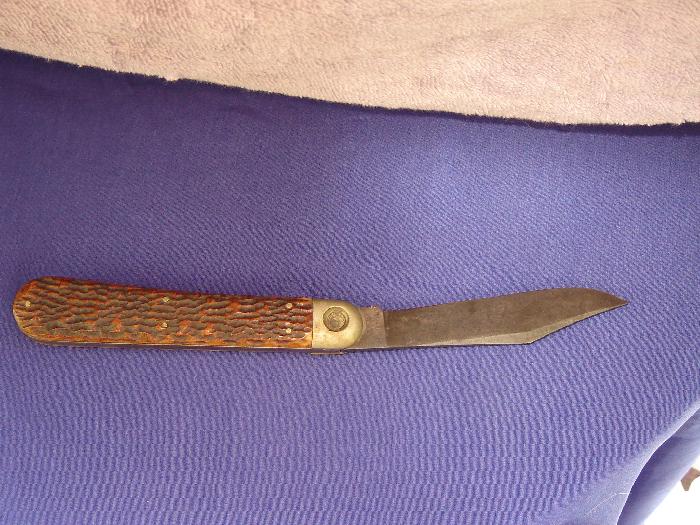 Push Button Knife Co. Pocket Knife Walden Ny For Sale at