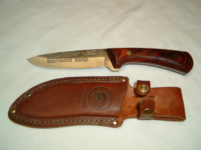 Western W84 Nra Whittington Center Knife For Sale at GunAuction.com ...