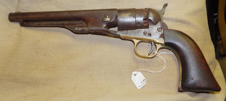 Colt Model 1860 Army Revolver Civil War Made In 1862