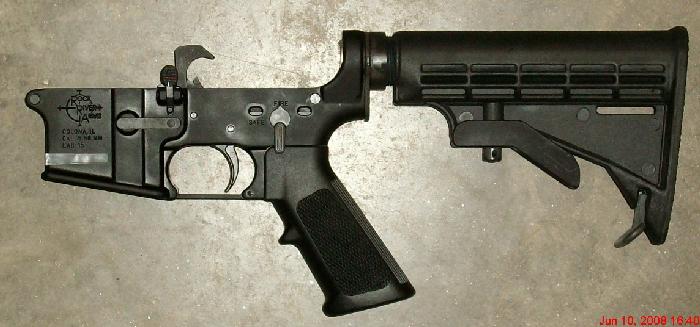 Rock River Arms, Rra Assembled Ar-15 Lower Receiver W/ 6 Posi Stock For ...