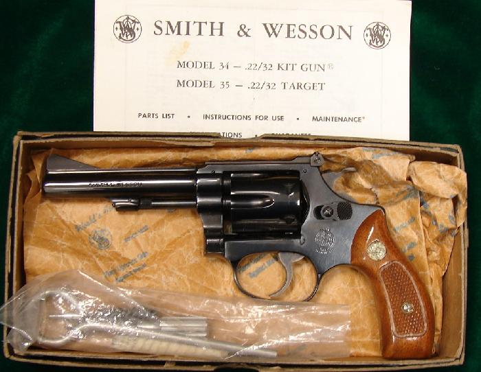 Smith & Wesson MODEL 34-1 KIT GUN .22LR.