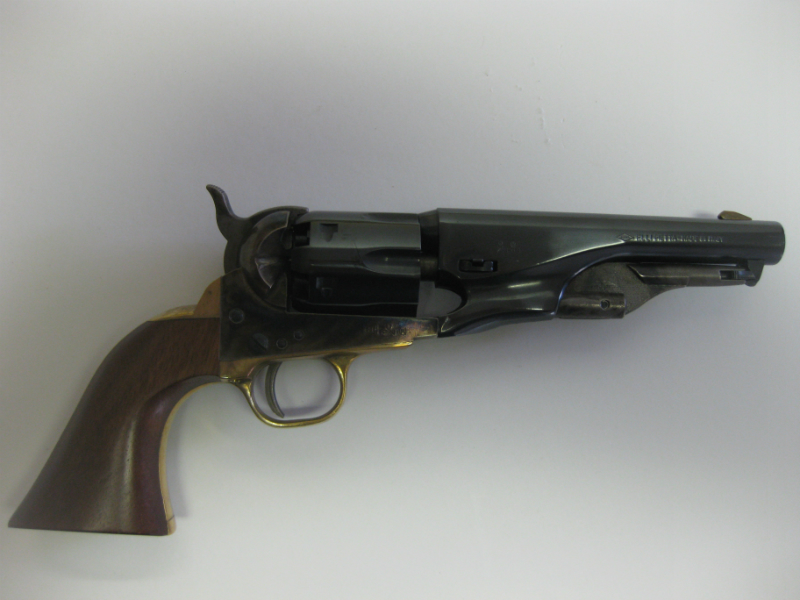 1862 Police 36 Cal. Black Powder Revolver For Sale at GunAuction.com ...