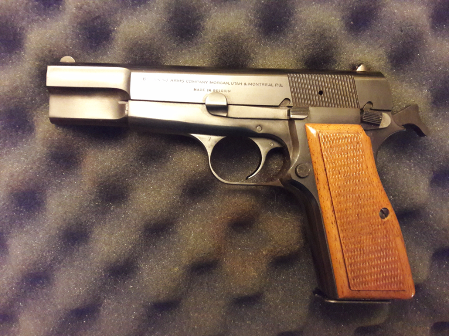 Browning Arms Company Rarely, If Ever, Fired 1970`S Pistol 9mm Luger ...