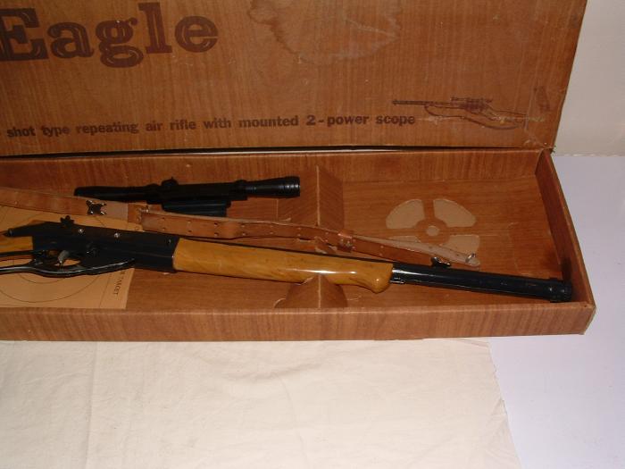 1950`S Daisy Model 98 Eagle Bb Gun W/Original Box For Sale at ...