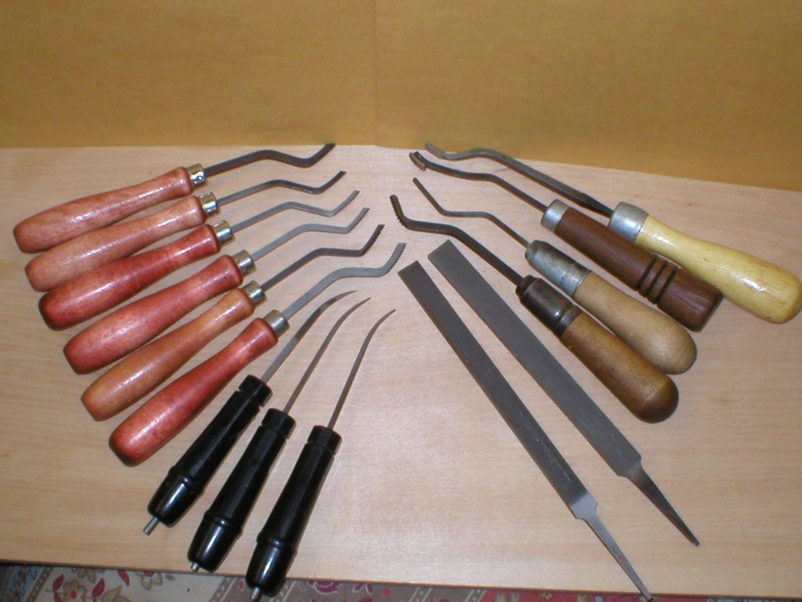Gunstock Checkering tools etc. 4596614 