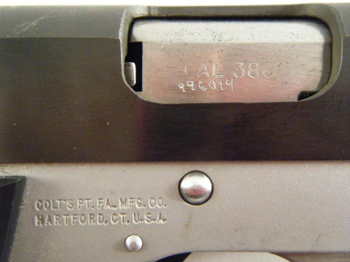 Colt Pistol `Lady Elite` Mustang Pocketlite .380 For Sale at GunAuction ...