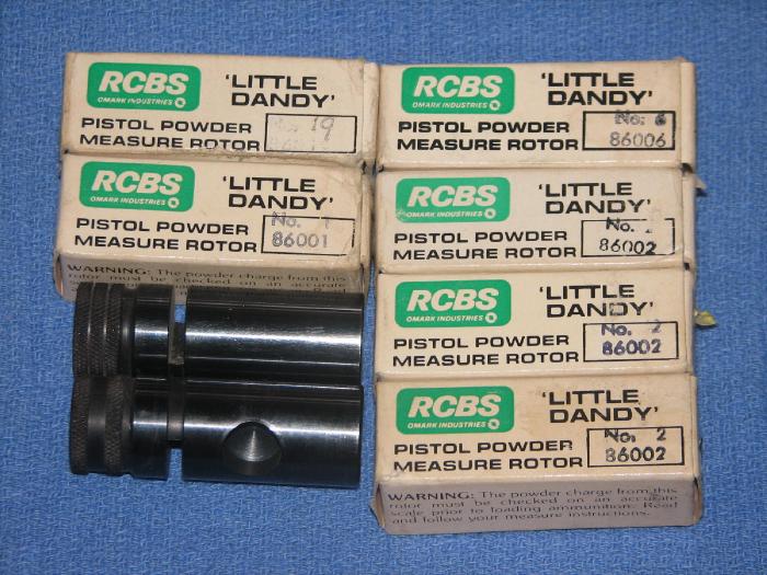 Rcbs Little Dandy Powder Measure Rotors For Sale at