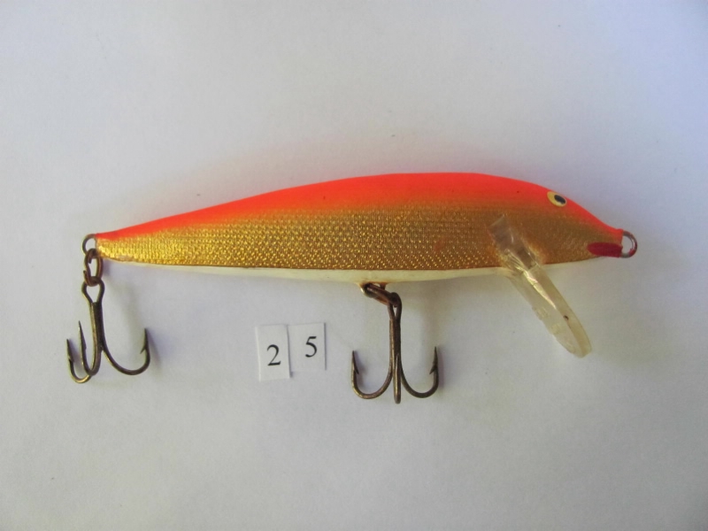 Rapala Orange/Gold Countdown 3 1/2 Inch Excellent For Sale at ...