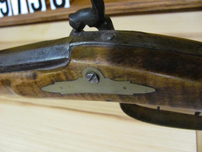 Manton Or Mason Kentucky Rifle .36 Caliber Unusual Inlay For Sale at ...