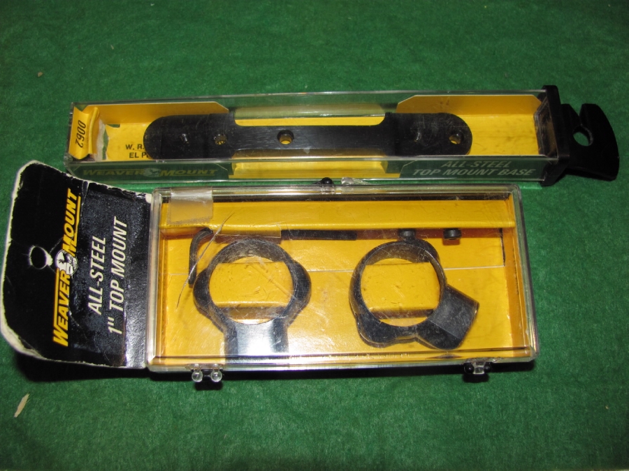 Weaver Single Base W/Rings Remington 740/742/760 For Sale at GunAuction