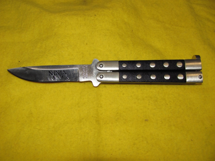 Valor Ninja 525 Butterfly Knife Japan 1980s - Picture 4