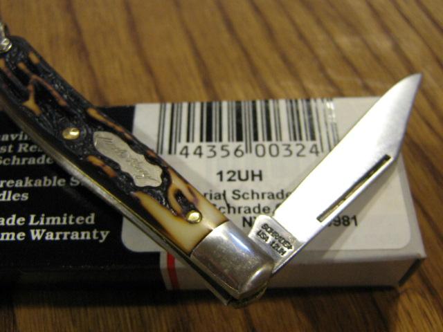 Uncle Henry Roadie 12UH Pocket Knife - 2 3/4" Single Blade High Carbon Stainless Steel